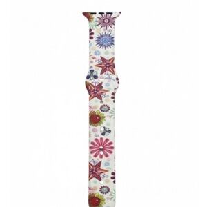 NWT “Summer” Floral Patterned Smart Watch Band 42/44/45 mm Apple Friendly